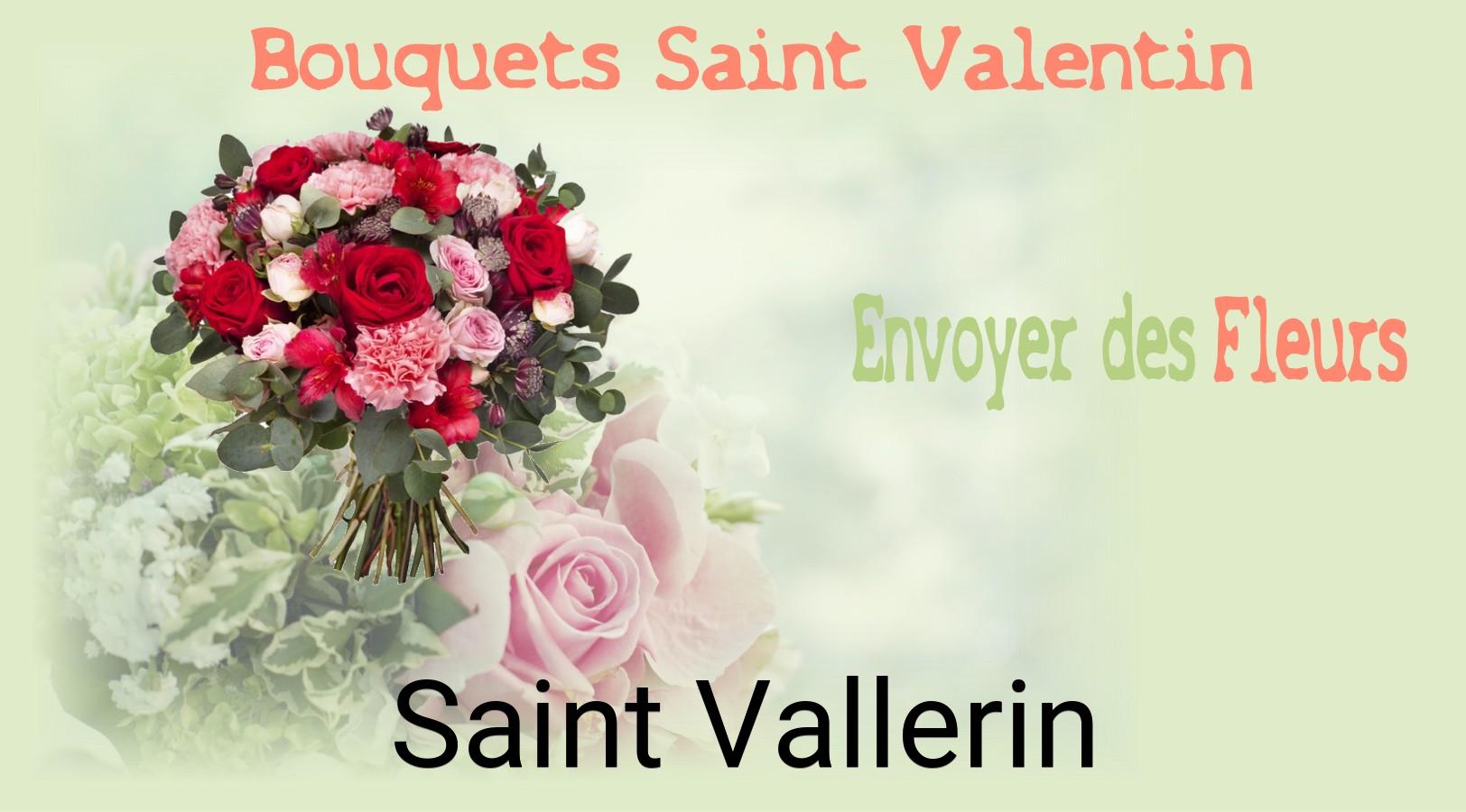 Roses de Saint-Valentin livrées à Saint-Vallerin